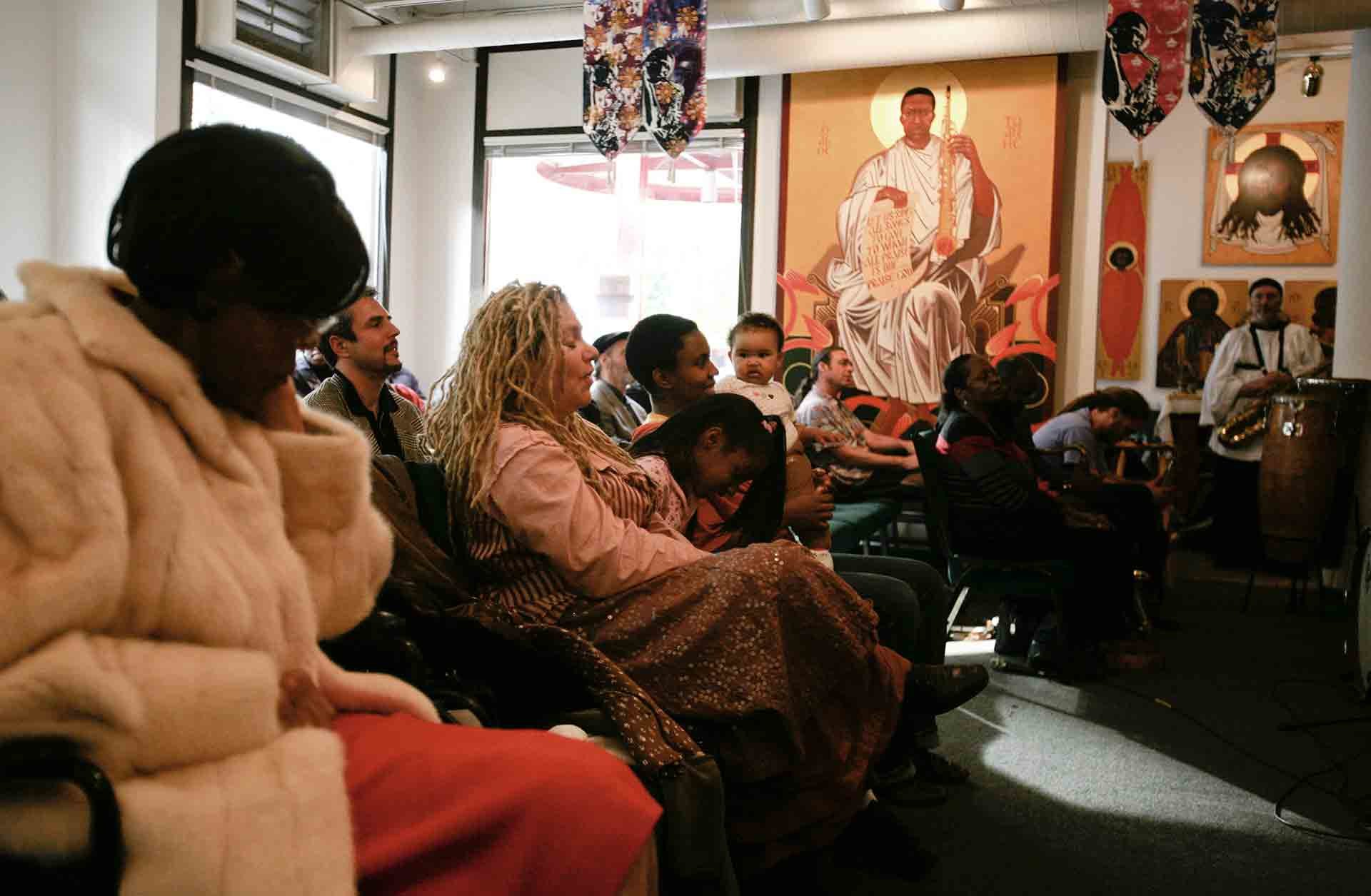 In der John Coltrane Kirche in San Francisco (Foto: Heidi Schumann/Polaris/laif)