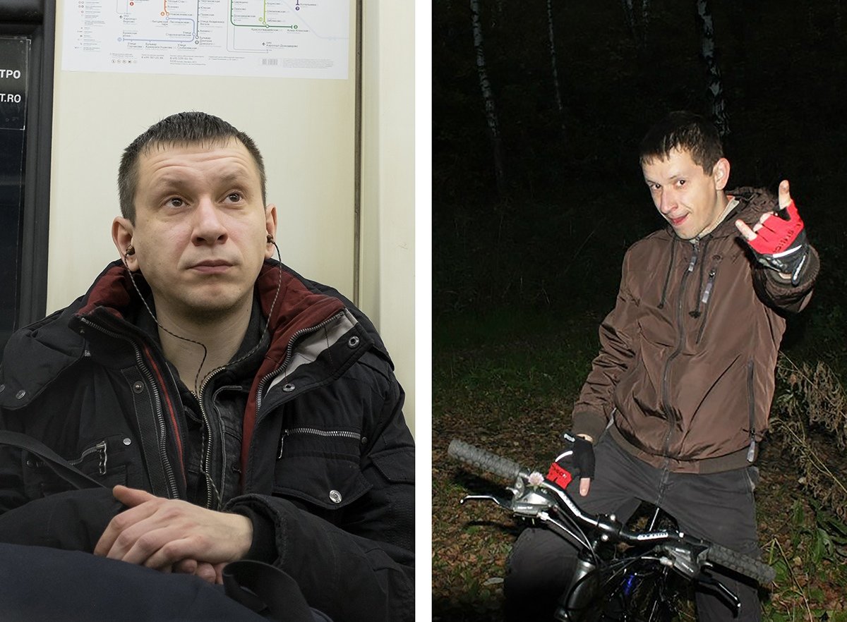 Der Fotograf Igor Tsetkov hat die App FindFace getestet, mit der man Personen identifizieren kann: links die fotografierten Passanten in Moskau, rechts deren Bilder in den sozialen Netzwerken