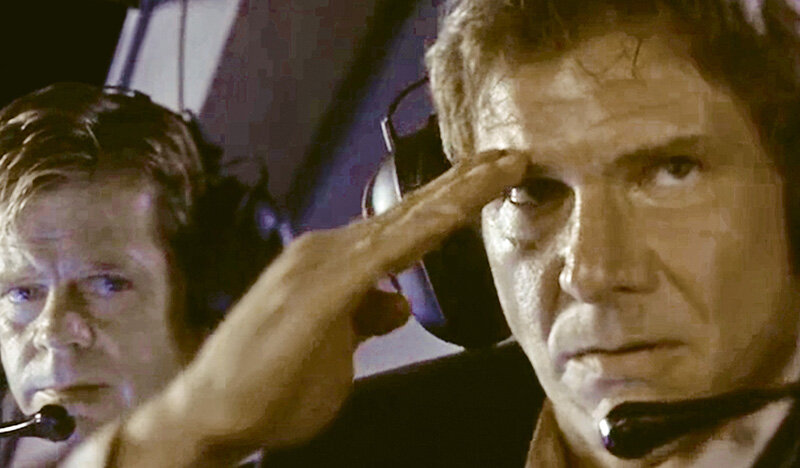 Harrison Ford als PRESIDENT JAMES MARSHALL, “Air Force One” 1997 (Columbia Pictures)