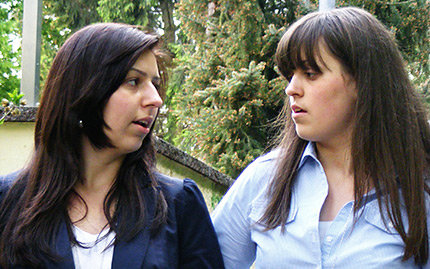 Eldisa und ihre Schwester Ermana (Foto: privat)