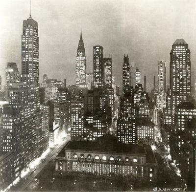 Gothams Vorbild: Die Skyline New Yorks in den 1930er-Jahren (Foto: JT Vintage)