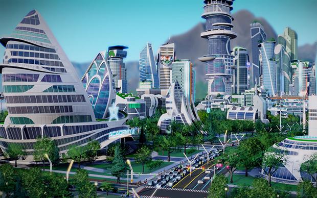 Schöne neue Häuserwelt: Sim City, hier die Variante von 2013. Unser Autor hat den populäreren Vorgänger probegespielt (Screenshot: Electronic Arts)