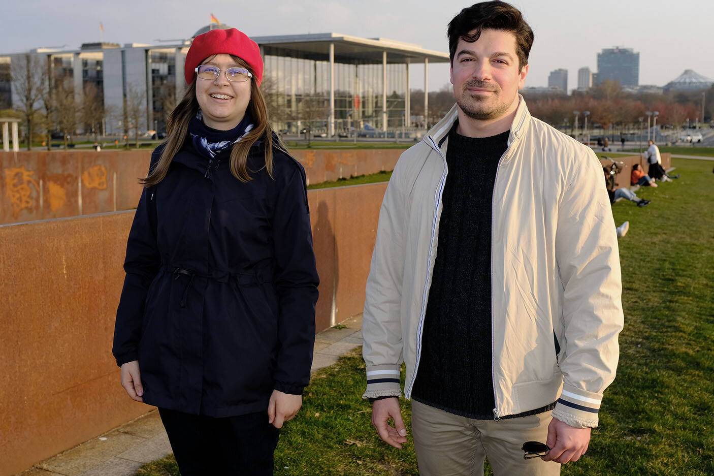 Daryna und Maris sind 32 und studieren Soziale Arbeit in Berlin