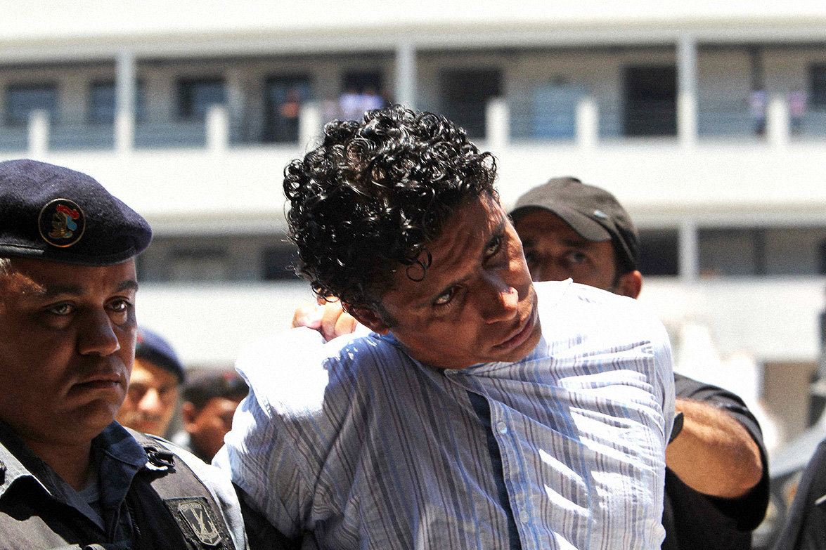 Antonio Bonfim Lopes wird verhaftet  (Foto: Marcelo Sayao / dpa)