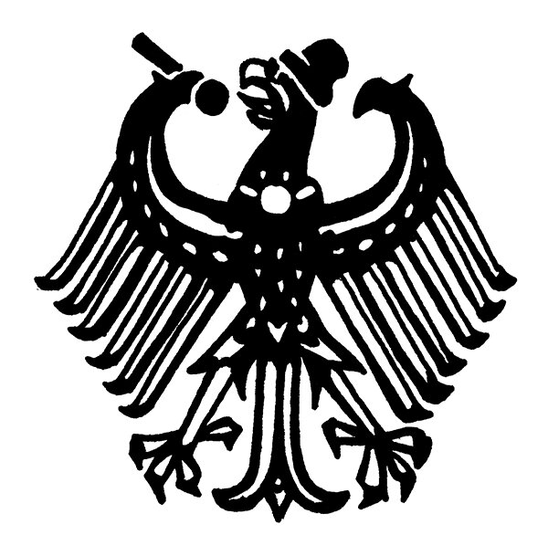 Bundesadler mit Mic