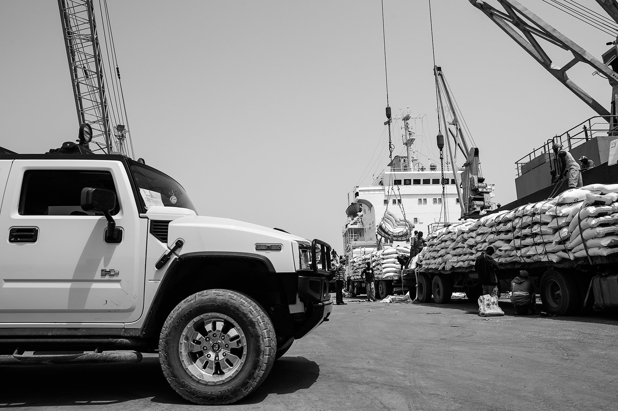 Drogenlieferung im Hafen von Guinea-Bissau