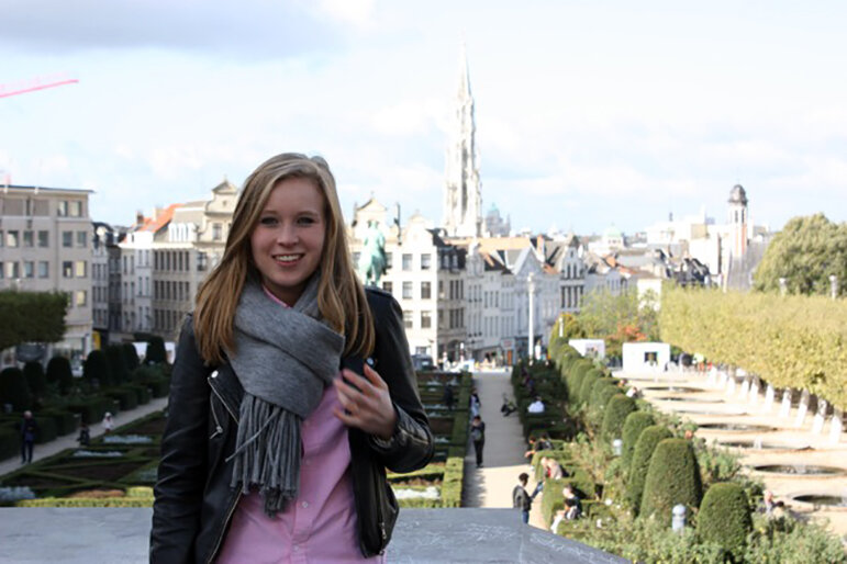 Freya van Ellen studiert Crisis and Security Management