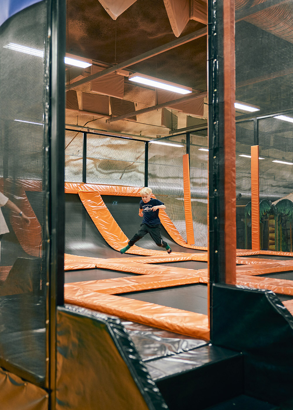 Spielplatz in einem Bunker unter Helsinki