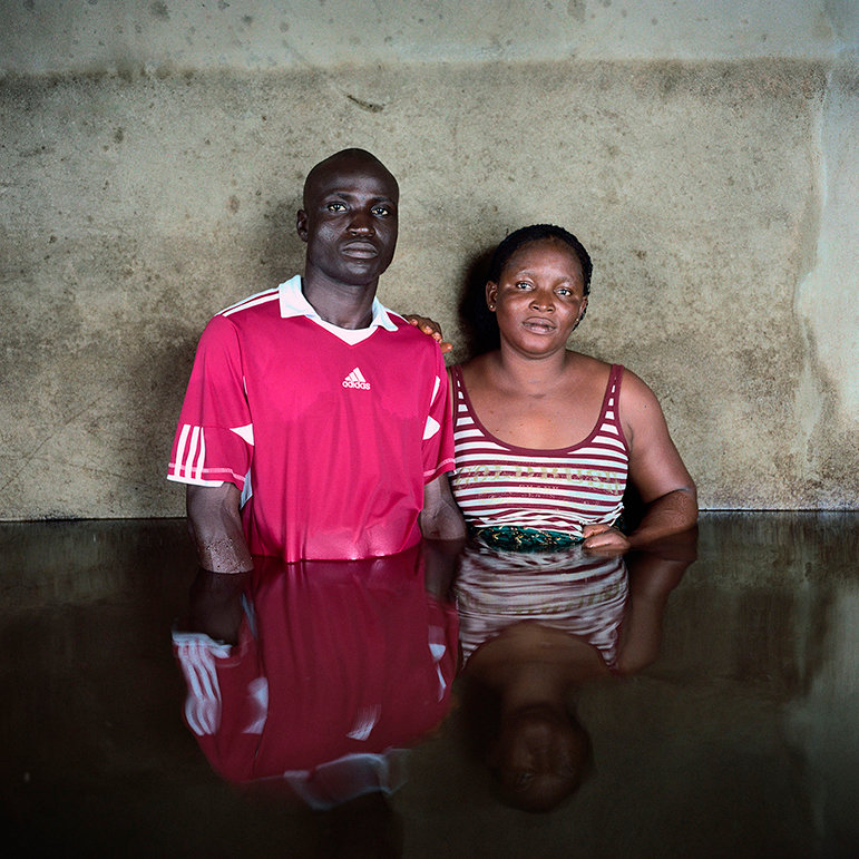 Kingsley Isiakpere und Edna Silas, Igbogene, Bayelsa State, Nigeria, November 2012