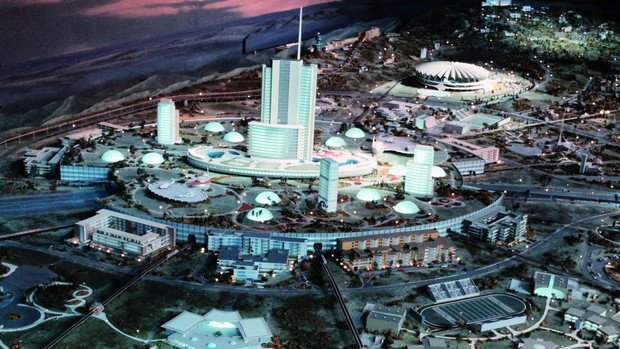 Entwurf eine Modell-Stadt von Walt Disney (Bild: Walt Disney World)