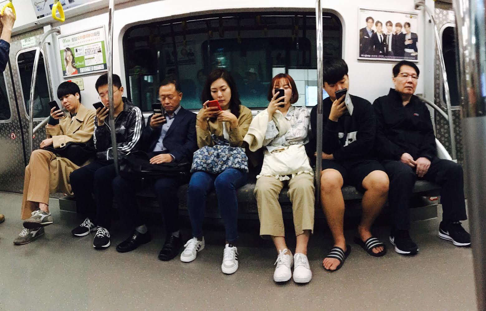 Ubahn in Seoul (Foto: Nikita Teryoshin)