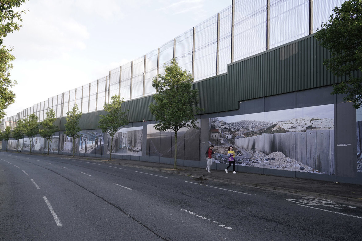 Wall on Wall in Belfast (Foto: Kai Wiedenhöfer)