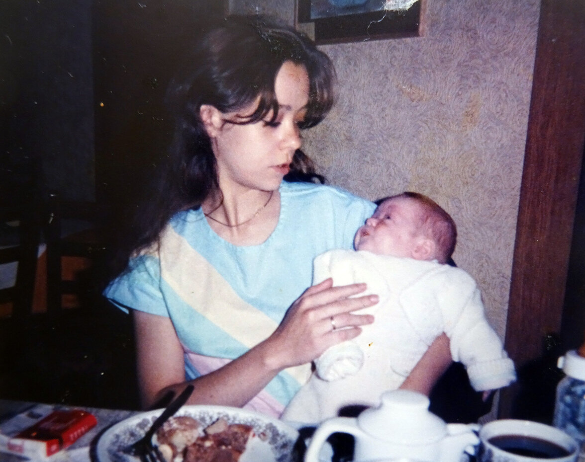 Christian und seine Mutter, 1985