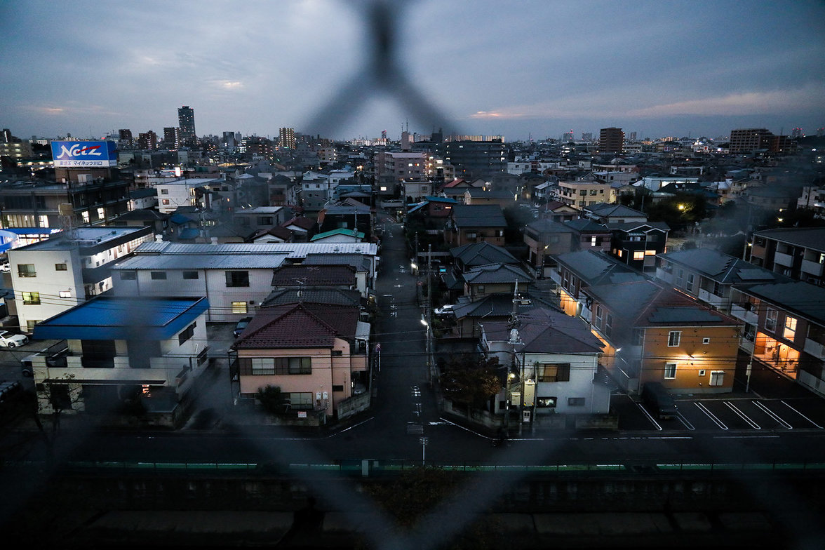 A view of Warabi, an industrial city north of Tokyo. Kurdish people who live here use to call this area Warabistan. Here, a community of 1300 people live in a perpetual limbo, seeking protection as refugees, and in the meanwhile they work illegaly, almost