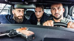 Toni, Vince und Abbas aus der deutschen Gangster-Serie "4 Blocks" 