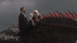 Jimmy Kimmel fliegt mit Khaleesi auf Drachen