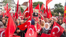 Erdogan Demo in Köln 