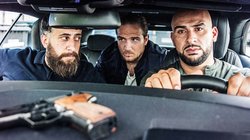 Toni, Vince und Abbas aus der deutschen Gangster-Serie "4 Blocks" 