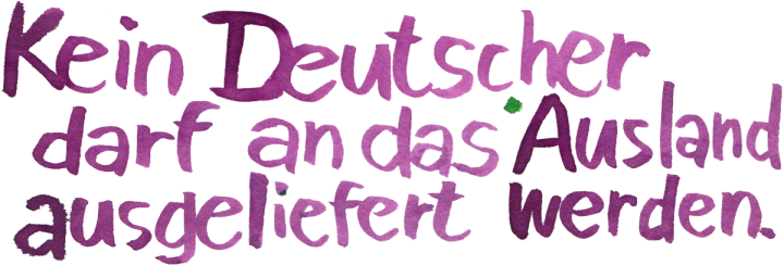 Auszug aus dem Grundgesetz