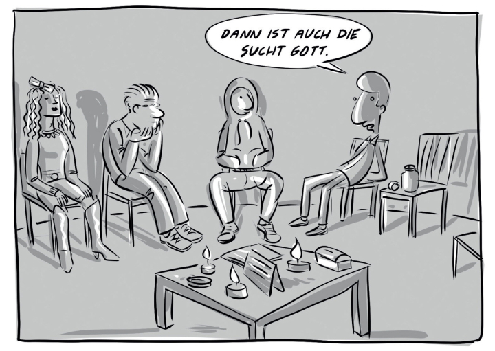 XES, Sexsucht, Comic