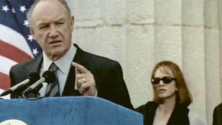 Gene Hackman als PRESIDENT ALAN RICHMOND in “Absolute Power” 1997