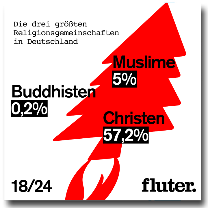 Alternative Weihnachtsfakten im fluter Adventskalender