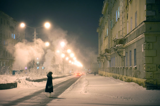 „Der Mensch ist etwas, das überwunden werden soll“: In Norilsk zitiert mancher gern Nietzsche, um sich das unwirtliche Leben auf philosophische Art erträglicher zu machen 