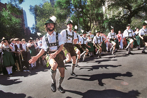 Juchuchuu: Noch immer findet jahrlich in New York eine Parade mit deutscher Folklore statt