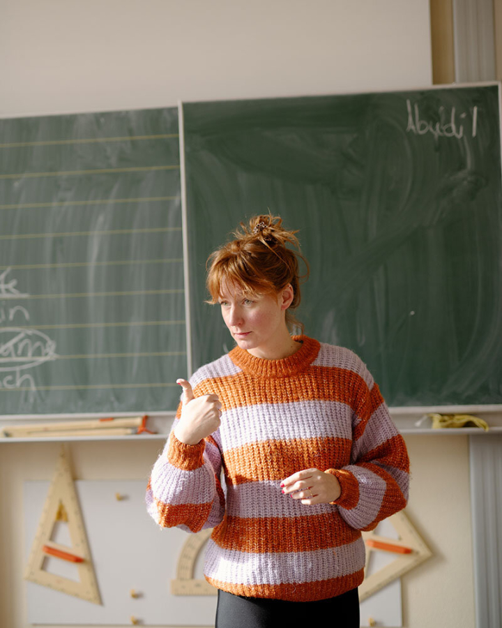 Klassenlehrerin Fabienne Cinzano