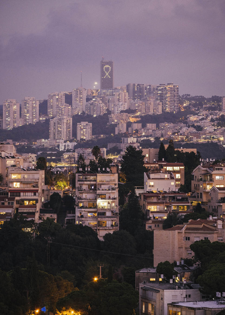 Bild von der Stadt Haifa