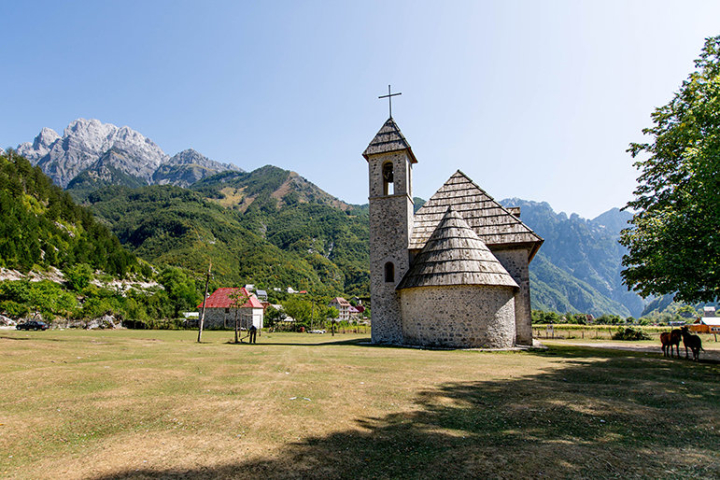 Kirche in Theth 