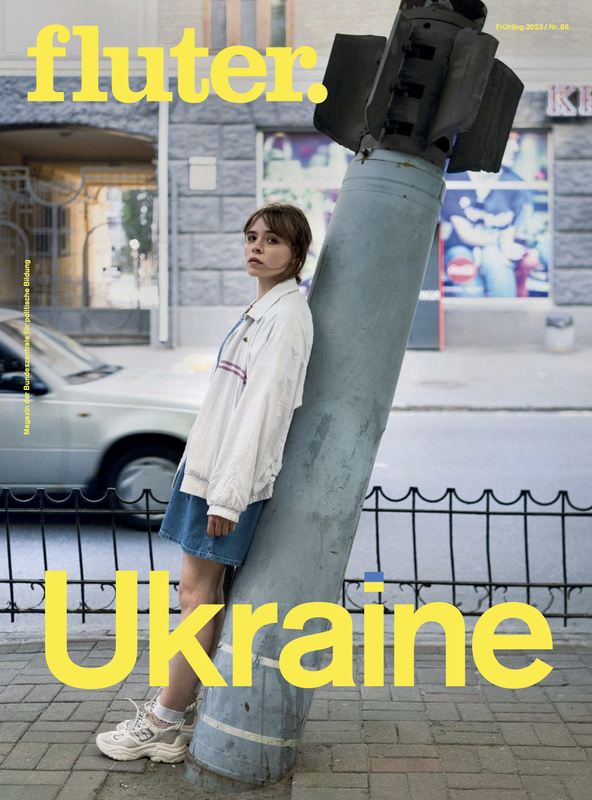 Das Titelbild des neuen fluter Ukraine