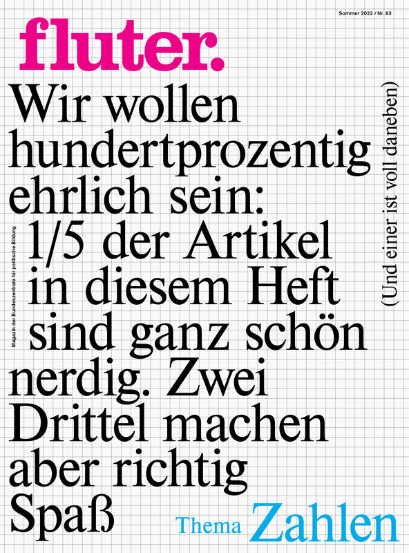 Cover fluter Zahlen