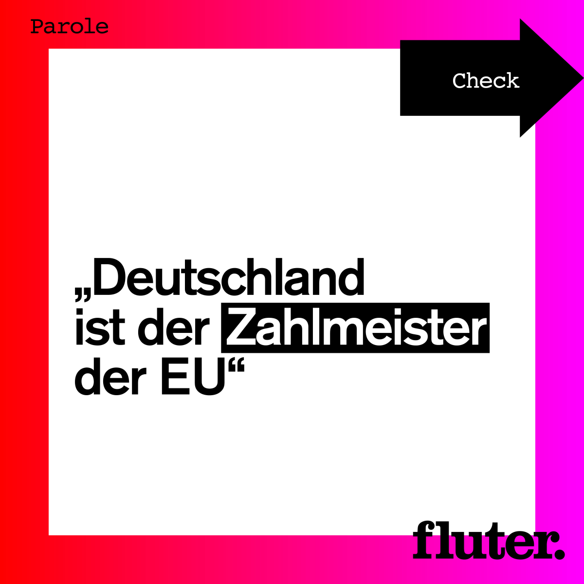 Wie viel zahlt Deutschland an die EU? – Faktencheck