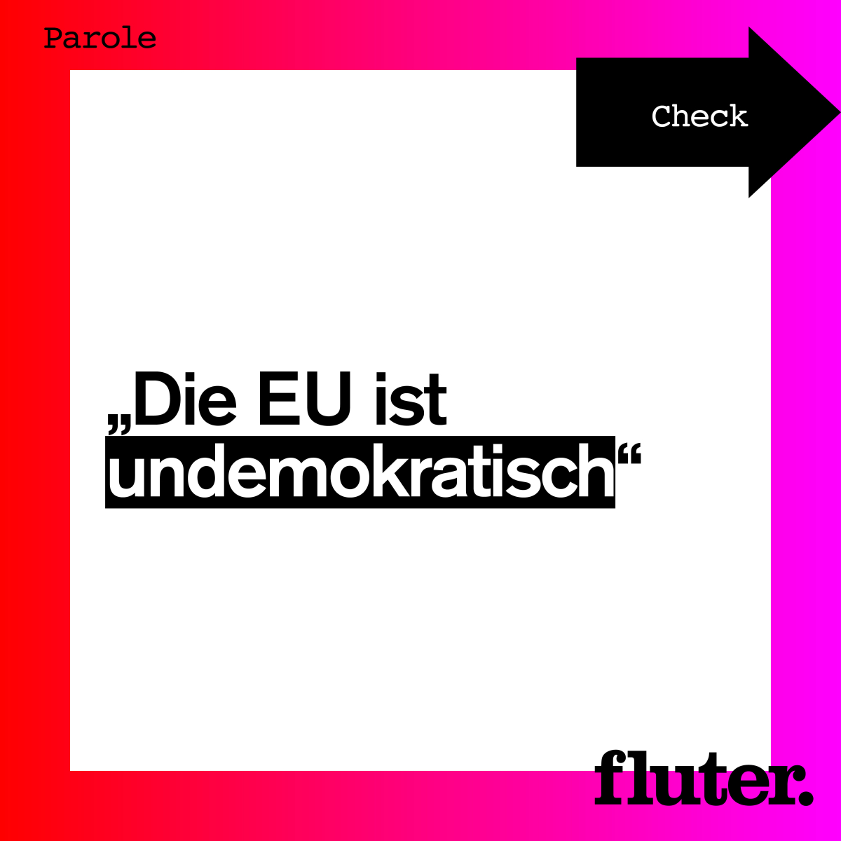 Gibt es ein Demokratiedefizit in Brüssel? – Faktencheck