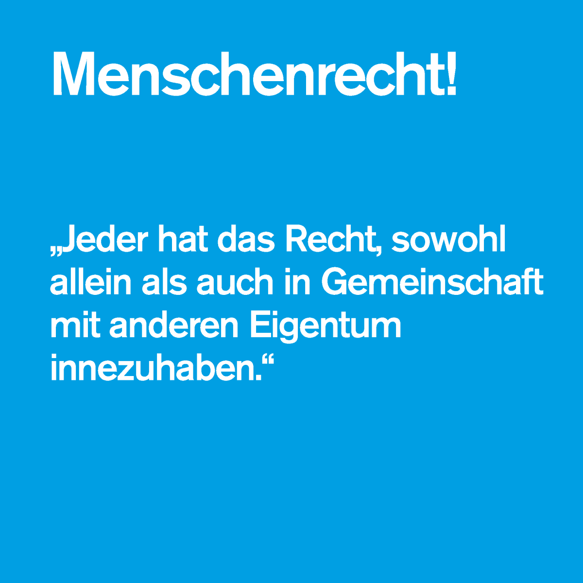 Menschenrecht? Oder nicht? 70 Jahre Allgemeine Menschenrechte im fluter Quiz