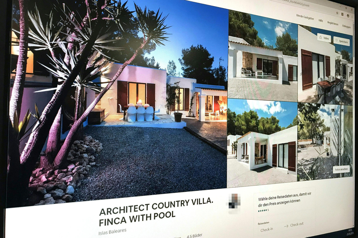 Die Villa aus dem Skandalvideo auf airbnb (Foto: picture alliance/APA/picturedesk.com)