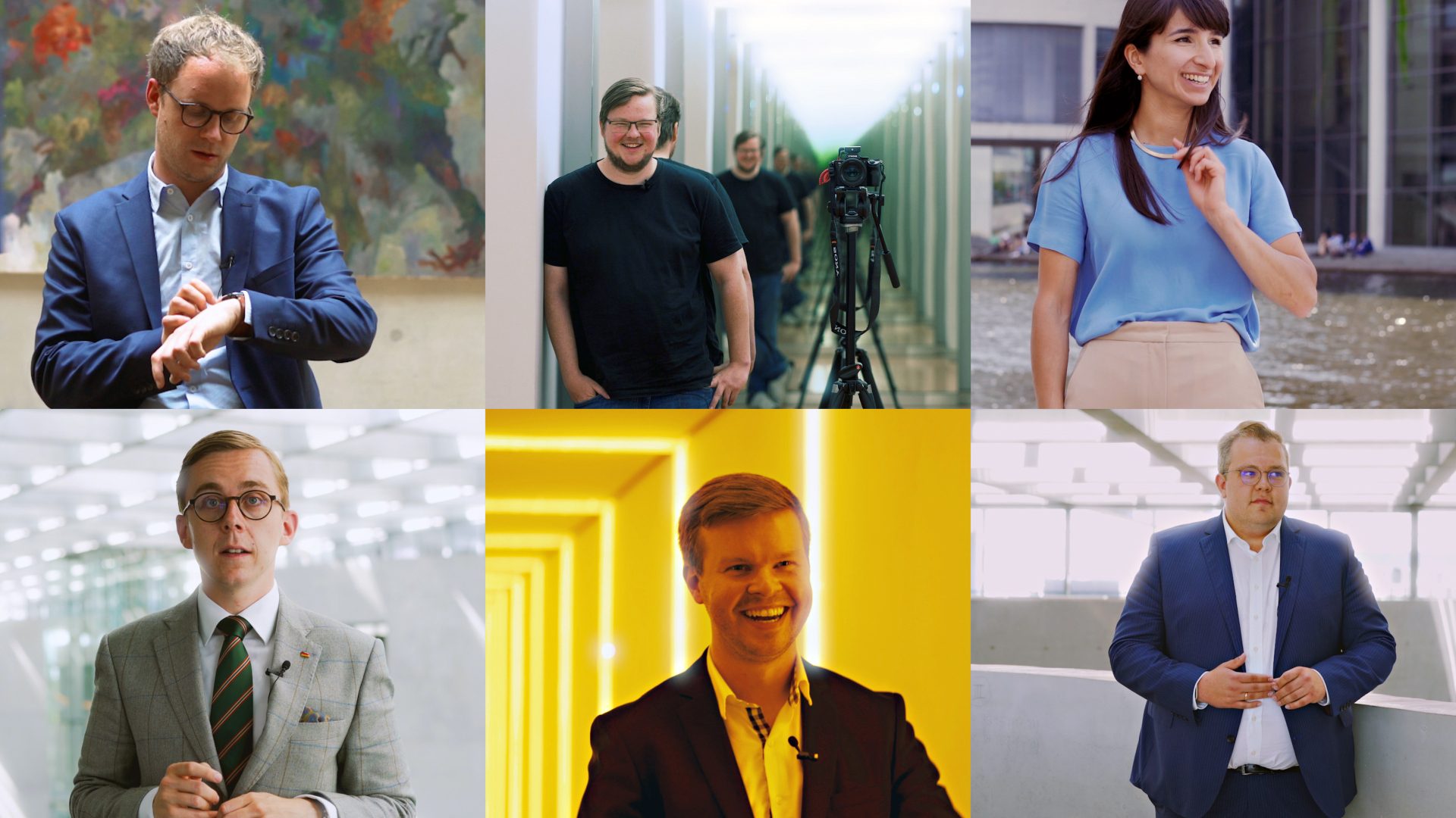 Kurzinterviews mit den jüngsten Bundestagsabgeordneten Kurzinterviews mit den jüngsten Bundestagsabgeordneten