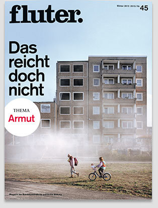 Fluter Heft Nr. 45 - Armut Heft-Cover