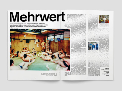 fluter Magazin Nr. 64 Reichtum Doppelseite 
