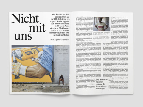 Fluter Magazin zum Thema Klimawandel