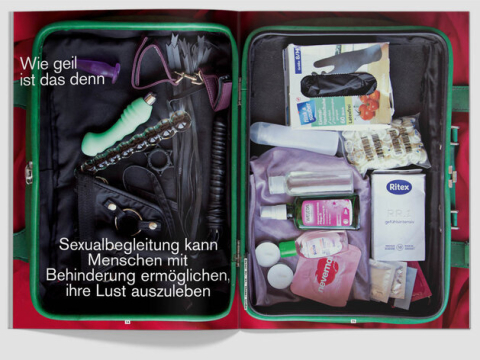 Doppelseite fluter Liebe: "Wie geil ist das denn?"