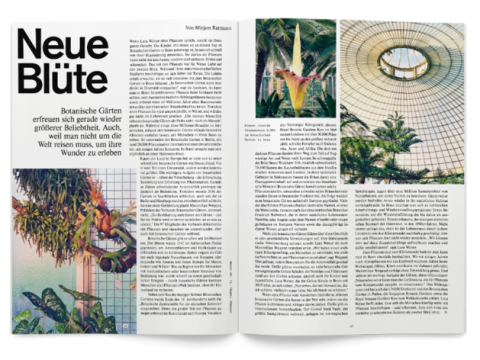 Bedeutung von botanischen Gärten