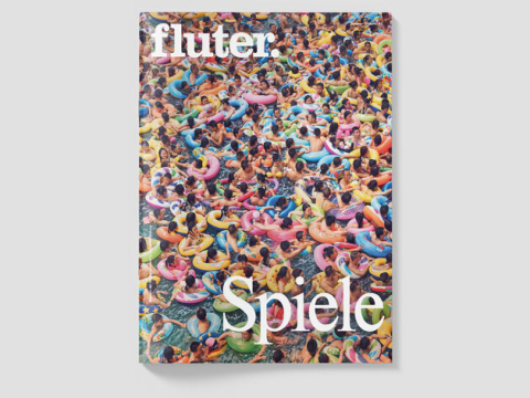 Das Cover des fluter-Heftes zum Thema Spiele