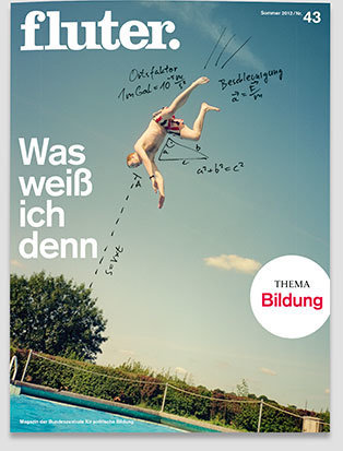 Fluter Heft Nr. 43 - Bildung  Heft-Cover