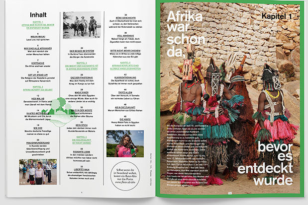 fluter Heft Nr. 59 - Afrika - Inhalt