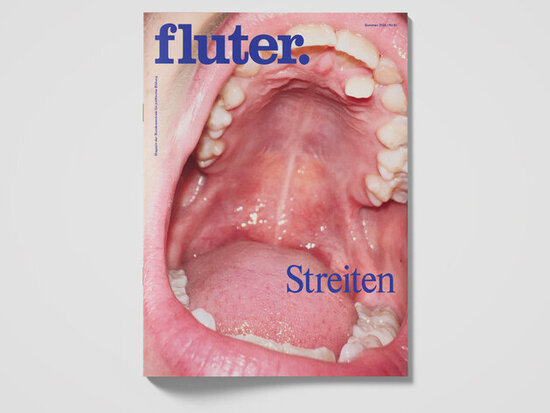 Cover fluter 91 "Streiten"