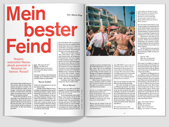 fluter 91 "Streiten", Artikel "Mein bester Feind"