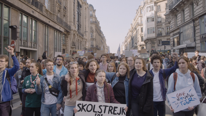 Filmszene aus der Doku "I am Greta"