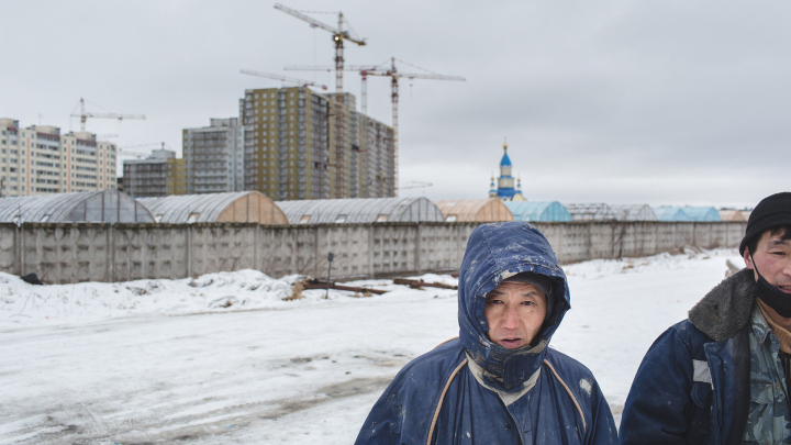 Nordkoreanische Arbeiter in Russland
